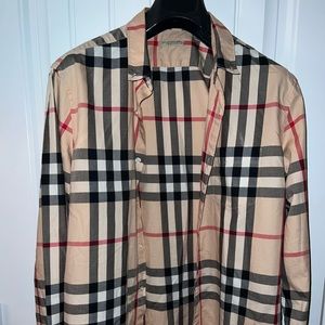 Mens Burberry Brit Shirt- XL